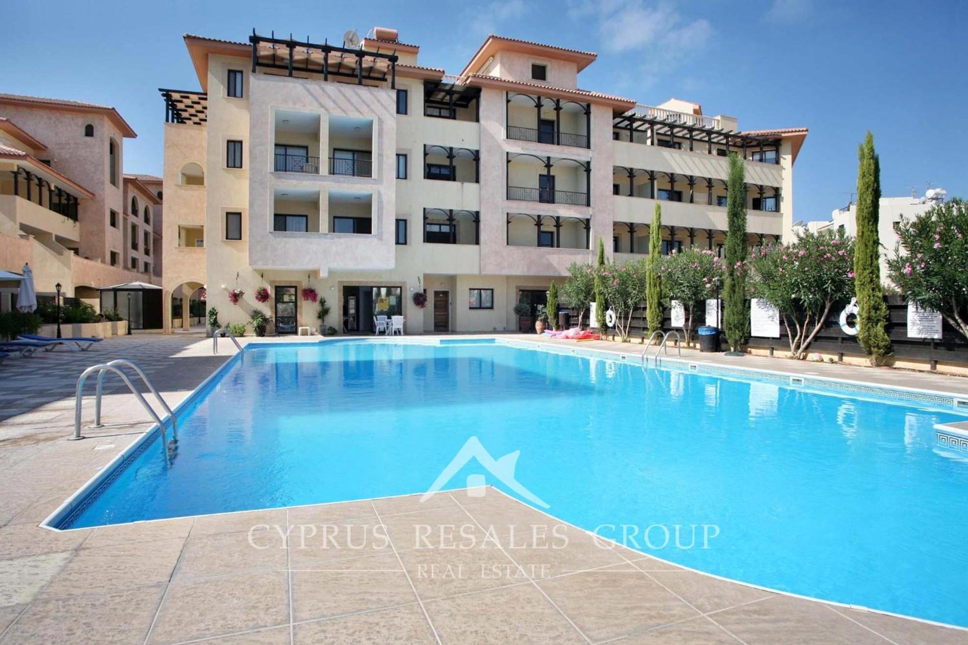Apartament Pool Side 2 Bedroom Queens Gardens Complex Pafos